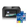Brother MFC-J1360DW Wireless Color Inkjet All-in-One Printer and High Yield Ink Bundle, , small