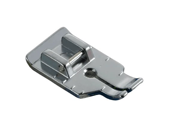 Brother SA125 zigzag presser foot for sewing machines, right side view