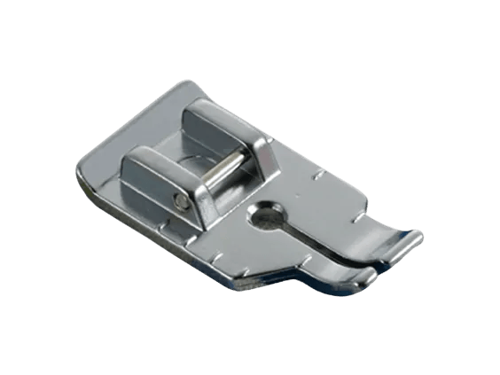 Brother SA125 zigzag presser foot for sewing machines, right side view