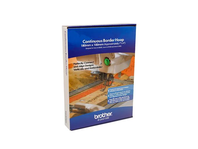Brother continuous border embroidery hoop 180mm x 100mm in retail packaging