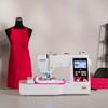 Brother PE550D embroidery machine with Disney designs and touchscreen display