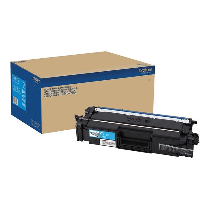 Brother Genuine TN815C Super High-yield Cyan Toner Cartridge, Cyan, large