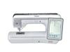 Brother sewing machine with touchscreen display and embroidery features