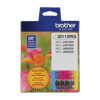 Brother LC30113PKS ink cartridge value pack with 200-page yield for MFC-J491DW, MFC-J497DW, MFC-J690DW, MFC-J895DW