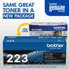 Brother Genuine TN223C Standard-yield Cyan Toner Cartridge, , small