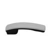 Brother telephone handset with curved design in gray and black
