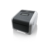 Brother TD-4550DNWB desktop label printer with LCD display and wireless connectivity