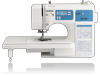 Brother XR1355 sewing machine with LCD screen and built-in stitch guide