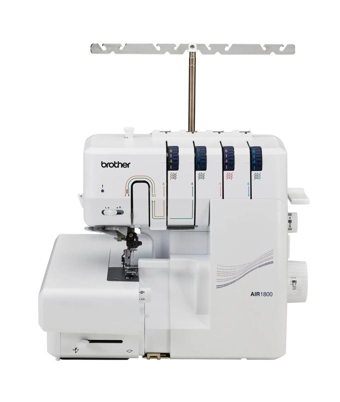 Brother AIR1800 serger with 4-thread capability and automatic needle threader