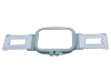 Brother PRH100 embroidery hoop with adjustable mounting brackets on white background