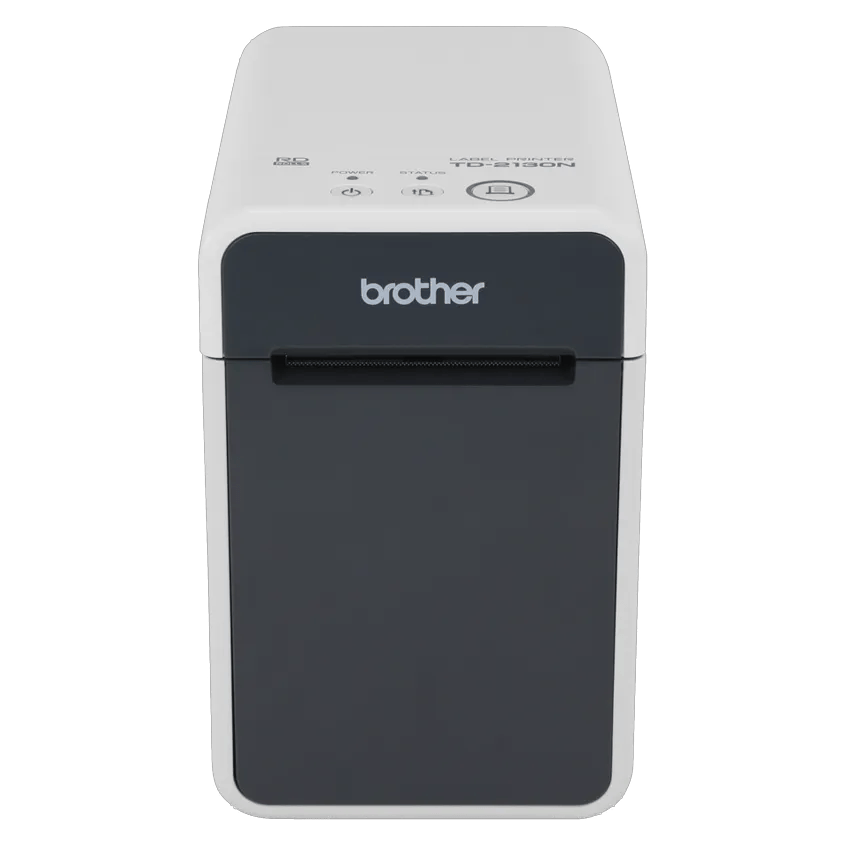 Brother TD-2130N wireless label printer with compact design