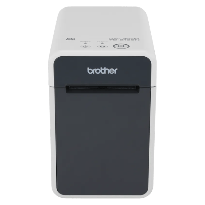 Brother TD-2130N wireless label printer with compact design