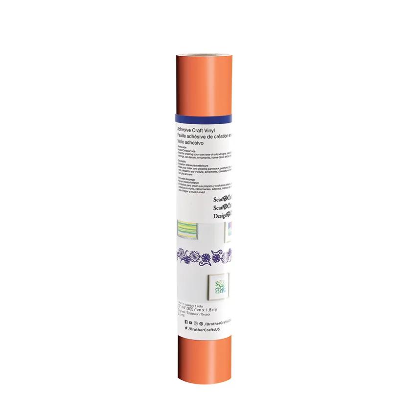 Brother adhesive craft vinyl roll in coral for ScanNCut cutting machines
