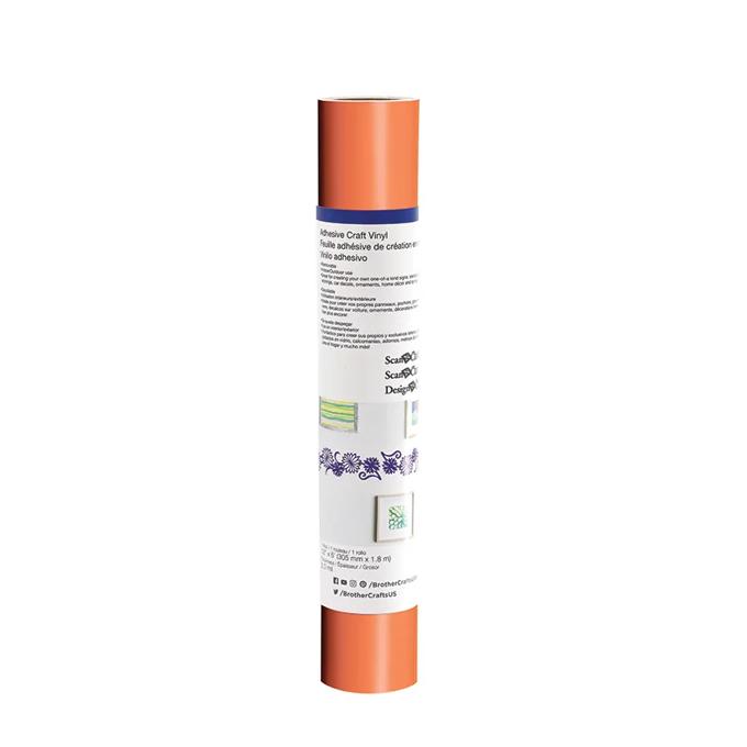 Brother adhesive craft vinyl roll in coral for ScanNCut cutting machines