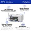 Brother MFC-J1365DW all-in-one wireless inkjet printer with color display and automatic document feeder