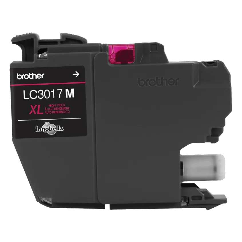Brother Genuine LC3017M High-yield Magenta Ink Cartridge, Magenta, medium