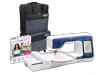 Brother Essence embroidery machine bundle with carrying case and Dream Edition software