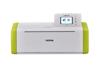 Brother ScanNCut SDX85 cutting machine with touchscreen and lime accents on white background