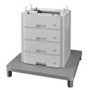 Brother TT4000 printer tower tray with four paper drawers on stand