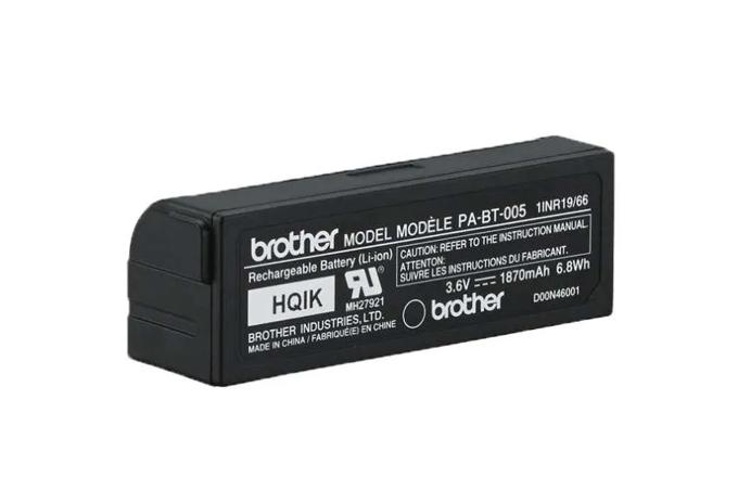 Brother PA-BT-005 rechargeable battery for mobile printers with 1870mAh capacity