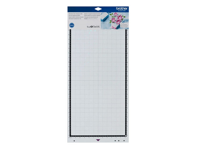 Brother ScanNCut DX standard tack adhesive mat with 12x24 inch grid for cutting projects