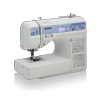 Brother CS7205 computerized sewing machine with LCD screen and built-in stitch guide