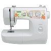 Brother LX2375 sewing machine with floral design panel and stitch selector dials