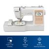 Brother LB5500 embroidery and sewing machine with color LCD display and floral design