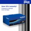 Brother Genuine 2-pack monochrome toner cartridge box with savings offer