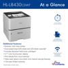 Brother HL-L8430CDWT color laser printer with dual paper trays and wireless connectivity