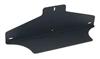 Brother black metal mounting bracket with pre-drilled holes for secure installation