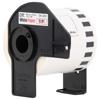 Brother DK-2251 continuous white paper tape roll in black cartridge holder