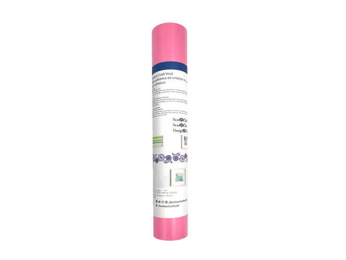Brother light pink craft vinyl roll for ScanNCut cutting machines
