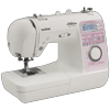Brother Innov-is 40e sewing machine with pink control panel and LCD screen