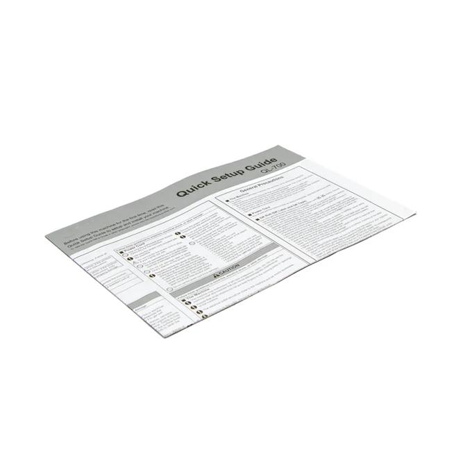 Brother printer quick setup guide with installation instructions and safety warnings