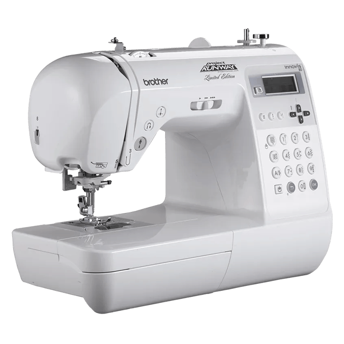 Brother Project Runway Limited Edition sewing machine with LCD screen and built-in stitches