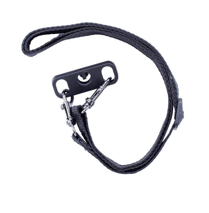 Brother mobile printer shoulder strap with metal clip attachment