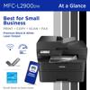 Brother MFC-L2900DW Wireless Compact Monochrome Laser All-in-One Printer, , small