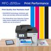 Brother MFC-J5110DW all-in-one wireless printer with color touchscreen printing documents