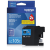 Brother Genuine LC103CS High-yield Cyan Ink Cartridge, , small