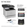 Brother MFC-L8930CDW color laser all-in-one printer with toner cartridges and accessories