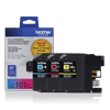 Brother LC101 3-color ink cartridge value pack for inkjet printers
