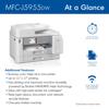 Brother MFC-J5955DW all-in-one color inkjet printer with dual paper trays and wireless connectivity