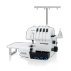 Brother ST4031HD serger with 2/3/4 thread capability and built-in waste bin