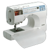 Brother CS80 computerized sewing machine with LCD screen and built-in stitches