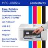 Brother MFC-J1365DW all-in-one printer with dual-band wireless and mobile connectivity features