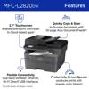 Brother RMFCL2820DW Compact Monochrome Laser All-in-One Printer, Refurbished, , small