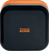 Brother P-touch EDGE label maker with wireless connectivity and orange accent