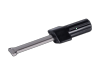 Brother printer platen roller with metal mounting bracket