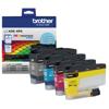 Brother LC406 4-pack INKvestment Tank ink cartridges in black, cyan, magenta, and yellow